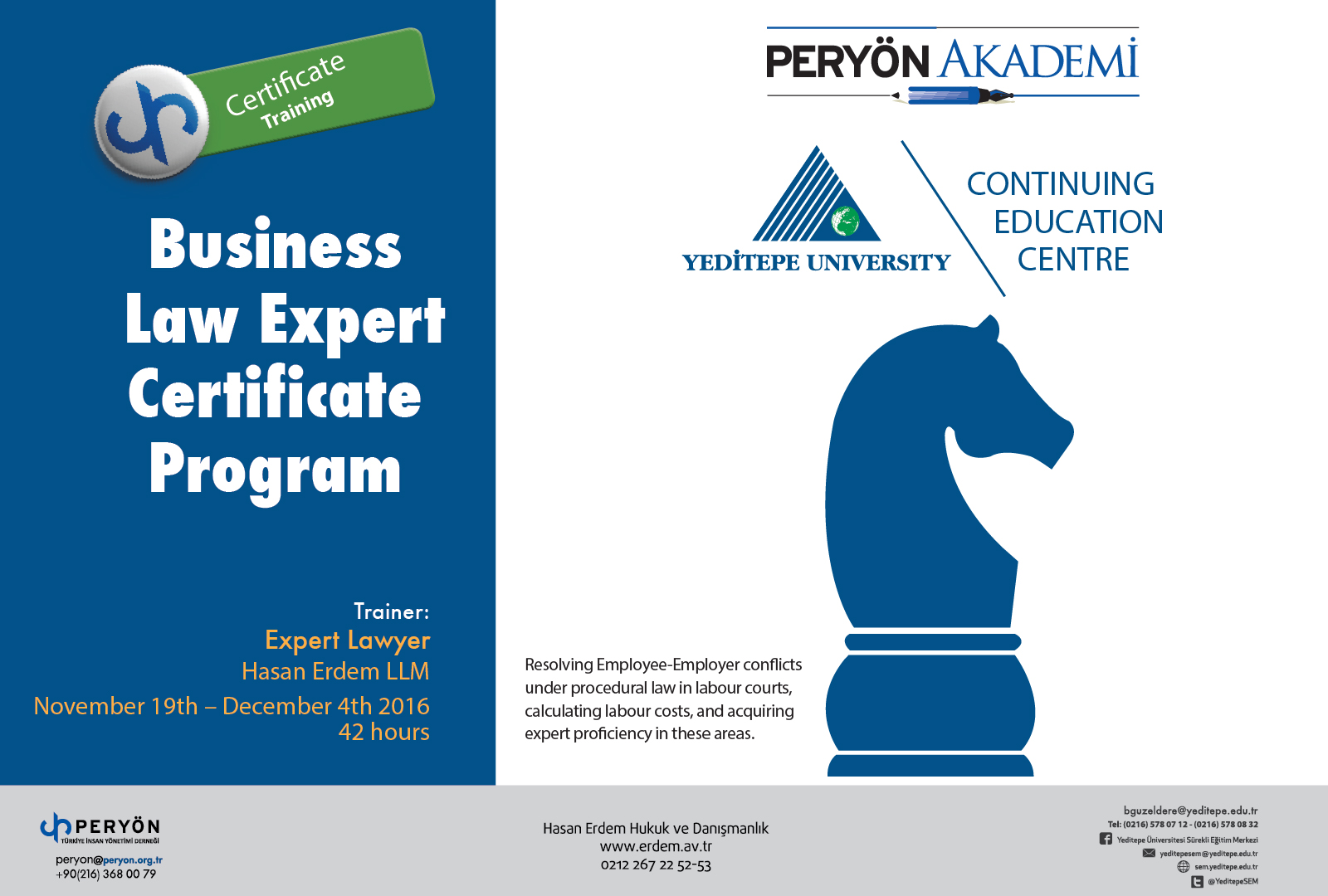 Business Law Expert Certificate Program