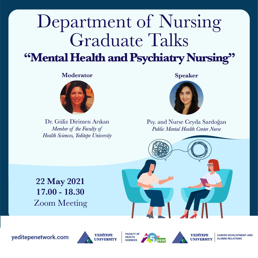 Department of Nursing Graduate Talks - Mental Health and Psychiatry Nursing