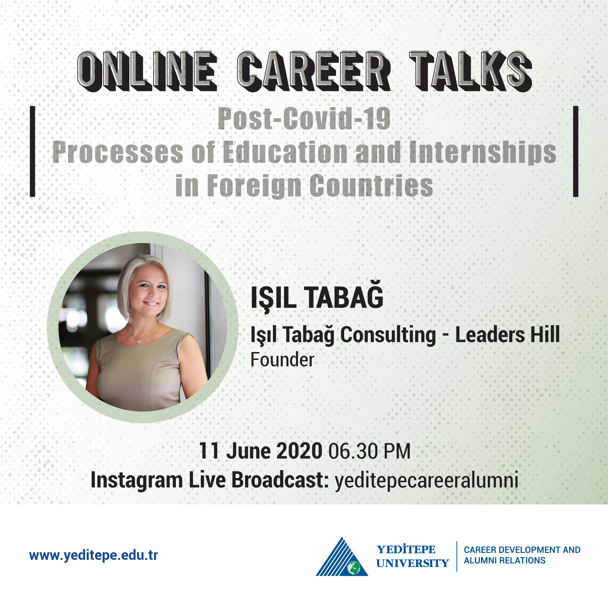 Online Career Talks - Post-Covid-19 Processes of Education and Internships in Foreign Countries