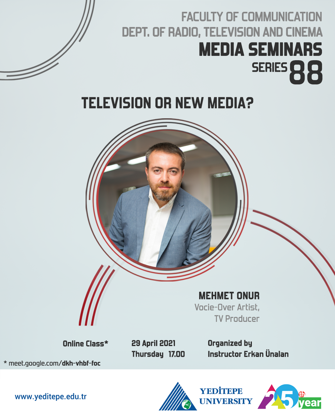 Department of Radio, Television and Cinema Media Seminars Series 88