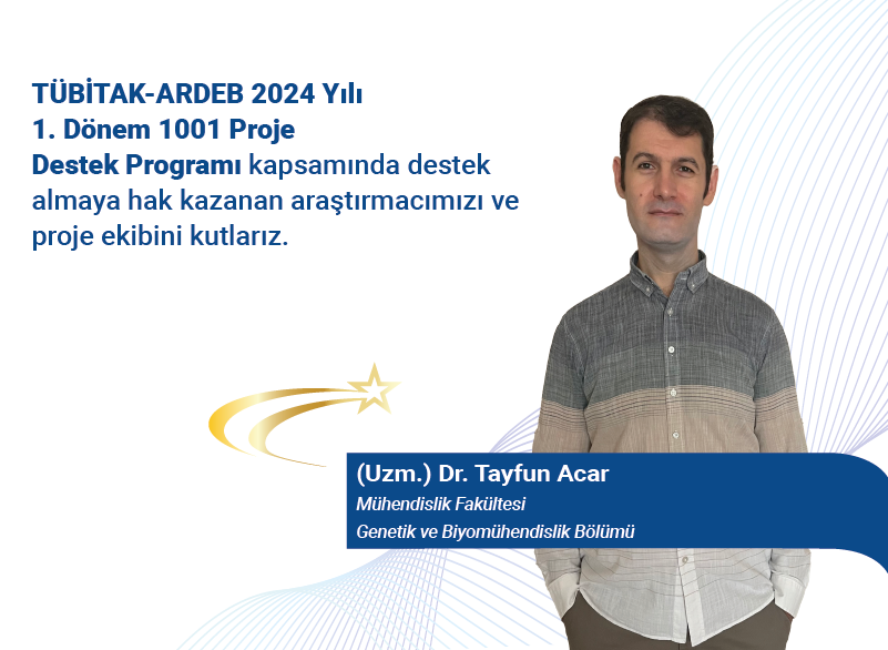 TÜBİTAK-ARDEB 2024 Yılı 1. Dönem 1001 Proje Destek Programı