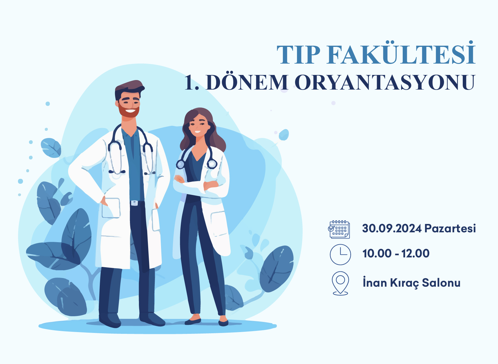 Tıp Fakültesi 1. Dönem Oryantasyonu