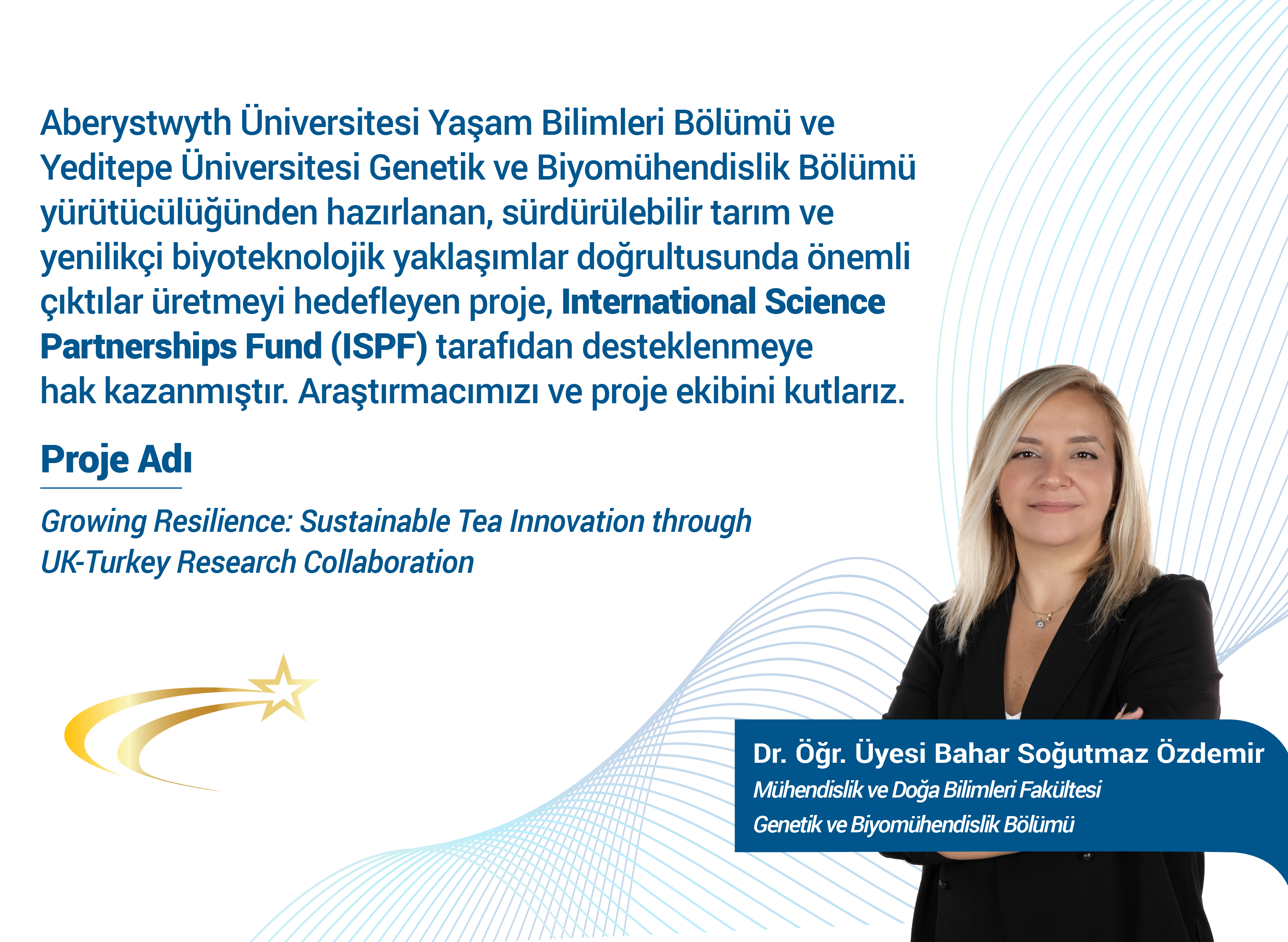 Dr. Bahar Soğutmaz Özdemir’in ISPF Destekli Projesiyle Türkiye’de Sürdürülebilir Çay Üretimine Bilimsel Katkı