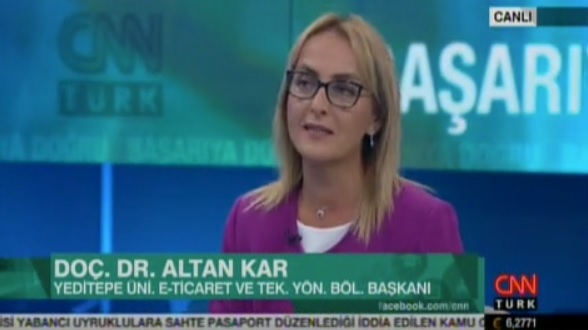 Doç. Dr. Altan Kar CNN Türk’ün Konuğu Oldu