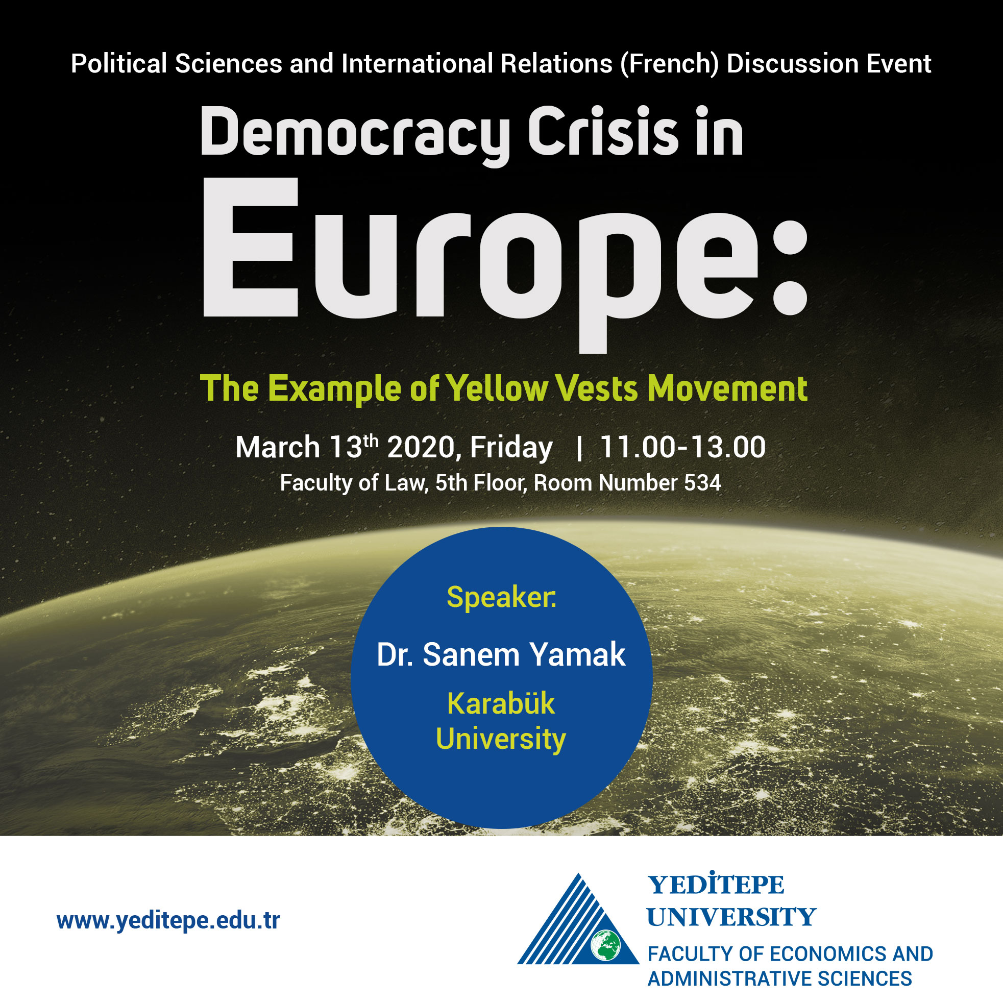 Avrupa'da Demokrasi Krizi: Sarı Yelekliler Örneği