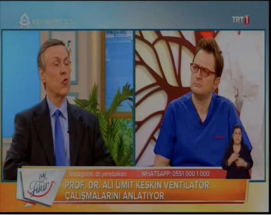 TRT 1 - İyi Fikir: Türk Mühendisler Ventilatör Prototipi Üretti