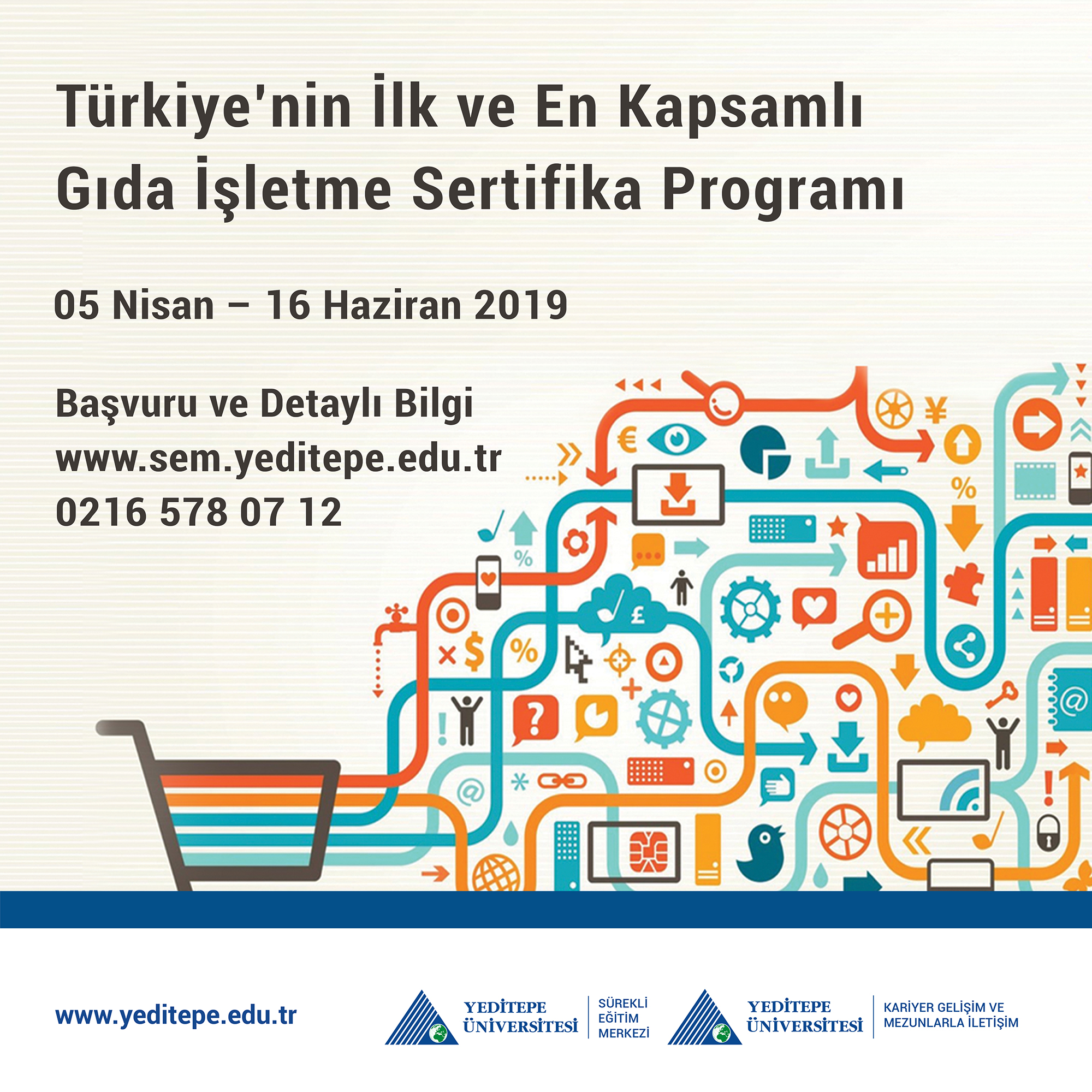 Türkiye'nin İlk ve En Kapsamlı Gıda İşletme Sertifika Programı