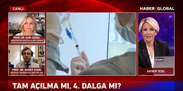 Prof. Dr. Ahmet Aydın: Aşı Olduk Diye Tedbirleri Elden Bırakmayın