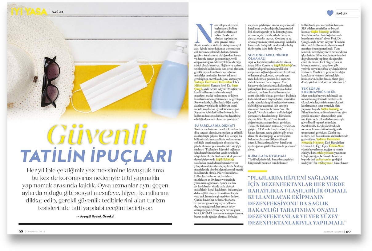 Koronavirüs Sürecinde Güvenli Tatilin İpuçları