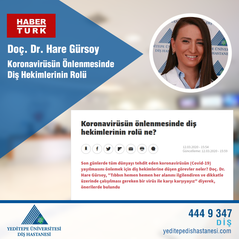 Koronavirüsün Önlenmesinde Diş Hekimlerinin Rolü