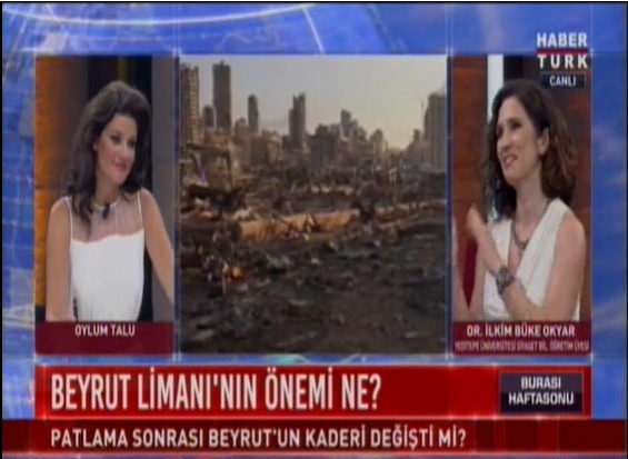 Habertürk TV - Burası Haftasonu Programının Konuğu Dr. Öğr. Üyesi İlkim Büke Okyar