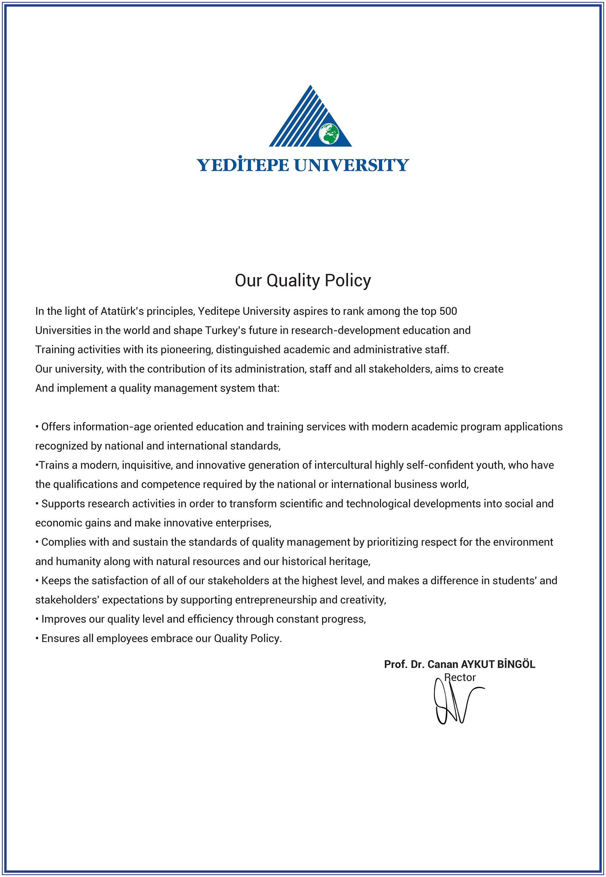 our_quality_policy