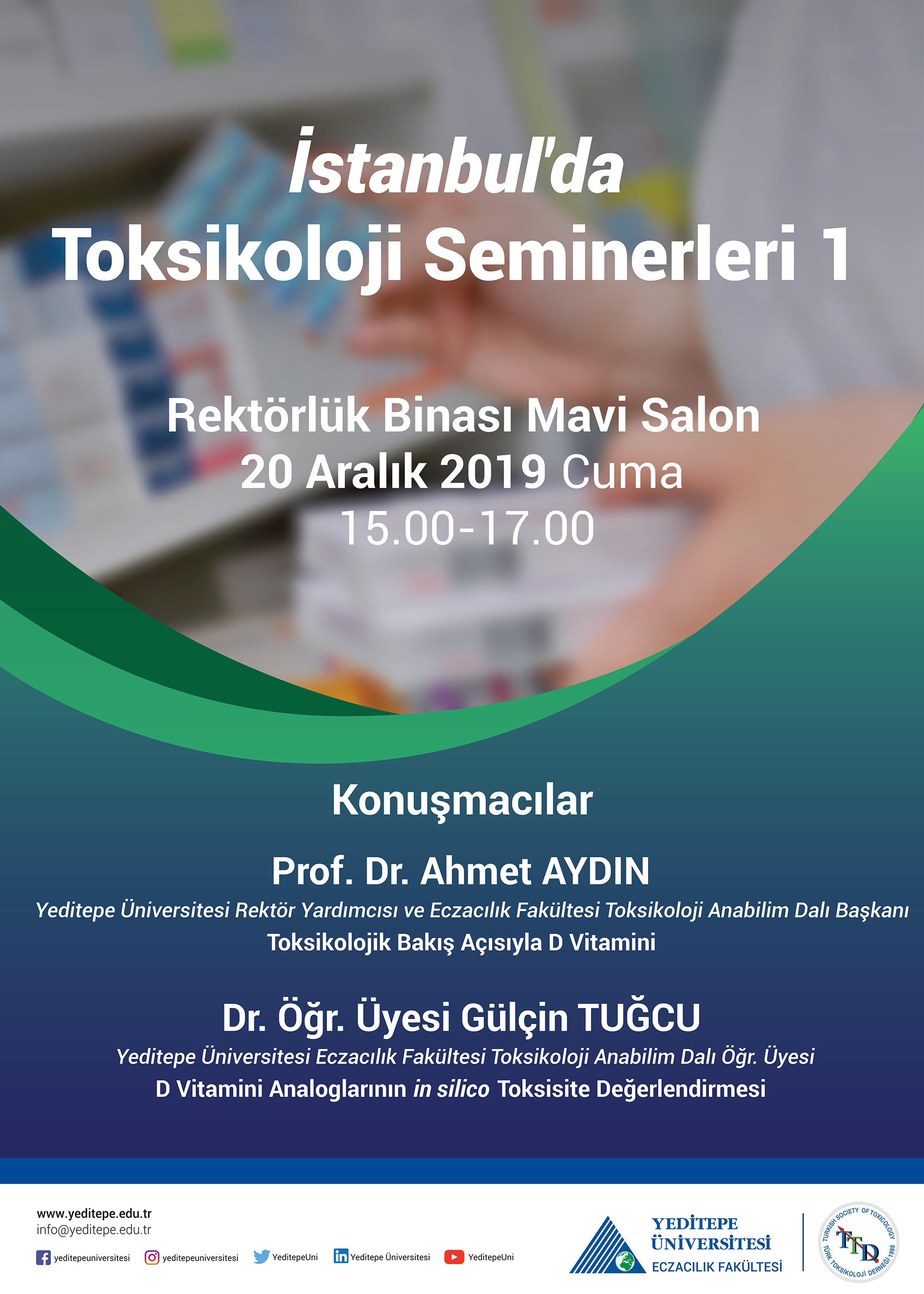 İstanbul'da Toksikoloji Seminerleri 1