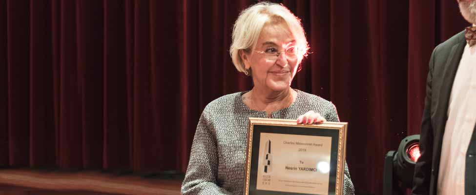 Prof. Dr. Nesrin Yardımcı Tiryakioğlu’na Çelik Yapılar Oscar’ı