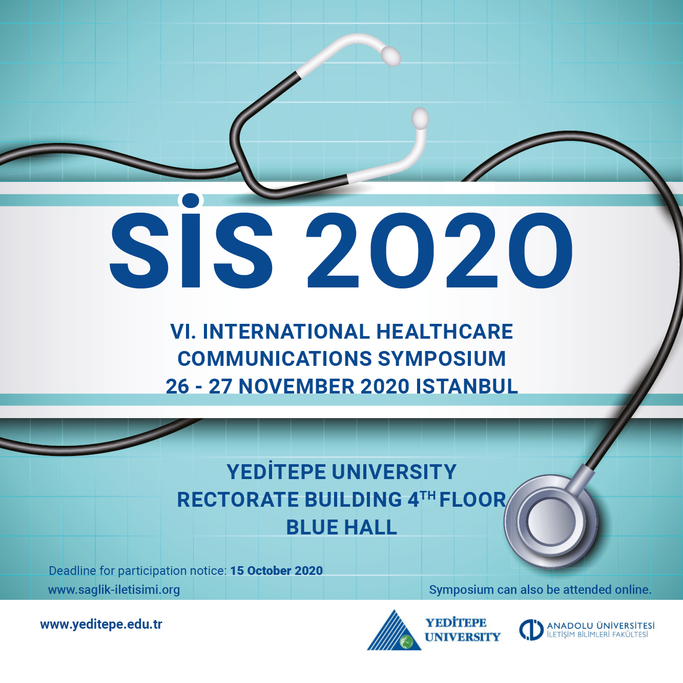 SİS 2020 - Uluslararası Katılımlı VI. Sağlık İletişimi Sempozyumu