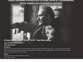 Mustafa Kemal Atatürk'ü Anma Töreni