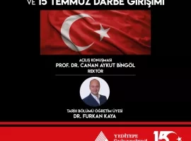 Türkiye'de Milli İradeye Darbeler ve 15 Temmuz Darbe Girişimi