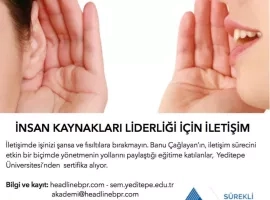 İNSAN KAYNAKLARI  LİDERLİĞİ İÇİN İLETİŞİM