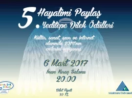  5. Yeditepe “Share My dream” Community “Make a Wish” Prizes