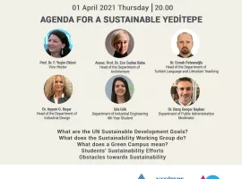 Yeditepe University Clubhouse Streams | Agenda For A Sustainable Yeditepe