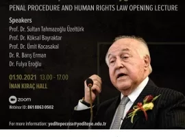 Penal Procedure and Human Rights Law Opening Lecture