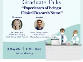 Department of Nursing Graduate Talks - Experiences of being a Clinical Research Nurse