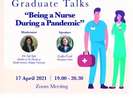 Department of Nursing Graduate Talks - Being a Nurse During a Pandemic