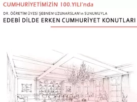 Edebi Dilde Ergen Cumhuriyet Konutları