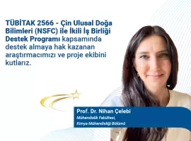Çin Ulusal Doğa Bilimleri (NSFC) ile İkili İş birliği destek programı