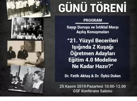 Öğretmenler Günü Töreni