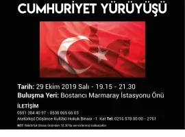 29 Ekim Fener Alayı ve Cumhuriyet Yürüyüşü