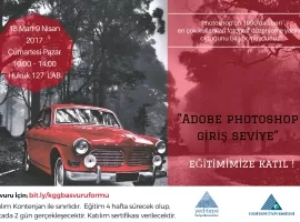'ADOBE PHOTOSHOP'  GİRİŞ SEVİYE EĞİTİM