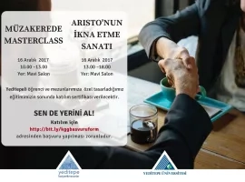 MÜZAKEREDE MASTERCLASS - ARISTO'NUN İKNA ETME SANATI