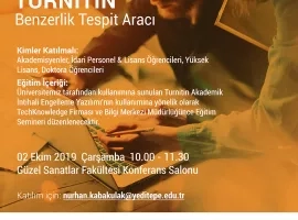 Bilgi Merkezi - TURNITIN | Benzerlik Tespit Aracı