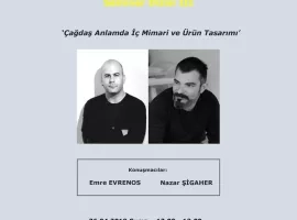 İç Mimarlık Bölümü - Tasarımcılar Anlatıyor | Seminer Dizisi III