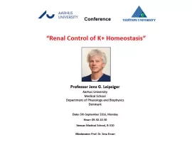 “Renal Control of K+ Homeostasis” Konulu Konferans