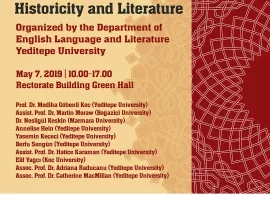 Faculty of Arts and Sciences - Conference of Historicity and Literature