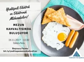 Elektrik ve Elektronik Mühendisleri Kahvaltı Masasında Buluşuyor!