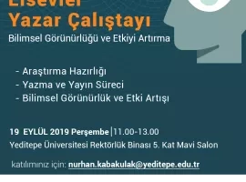 Bilgi Merkezi - Elsevier Yazar Çalıştayı