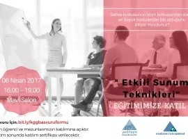 'Etkili Sunum Teknikleri Eğitimi' 