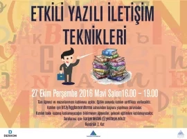 ETKİLİ YAZILI İLETİŞİM TEKNİKLERİ 