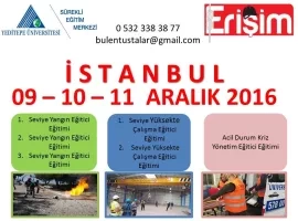 İş Güvenliği İşçi Sağlığı Eğitimlerinde Türkiye Birincisiyiz. 