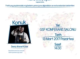 Yemek Bilimi ve Kültürü Söyleşileri