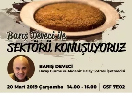 Gastronomi ve Mutfak Sanatları Bölümü | Barış Deveci ile Sektörü Konuşuyoruz