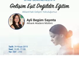 Kamu Yönetimi Bölümü - Staj Seminerleri II | Gelişim Eşit Değildir Eğitim