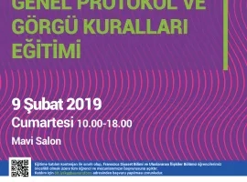 Genel Protokol ve Görgü Kuralları Eğitimi