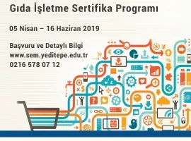 Türkiye'nin İlk ve En Kapsamlı Gıda İşletme Sertifika Programı