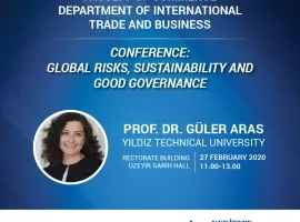Küresel Riskler Sürdürülebilirlik ve İyi Yönetişim Konferansı