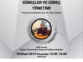 Kalite Yönetimi Sertifika Programı Süreçler ve Süreç Yönetimi