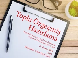 Toplu Özgeçmiş Hazırlama
